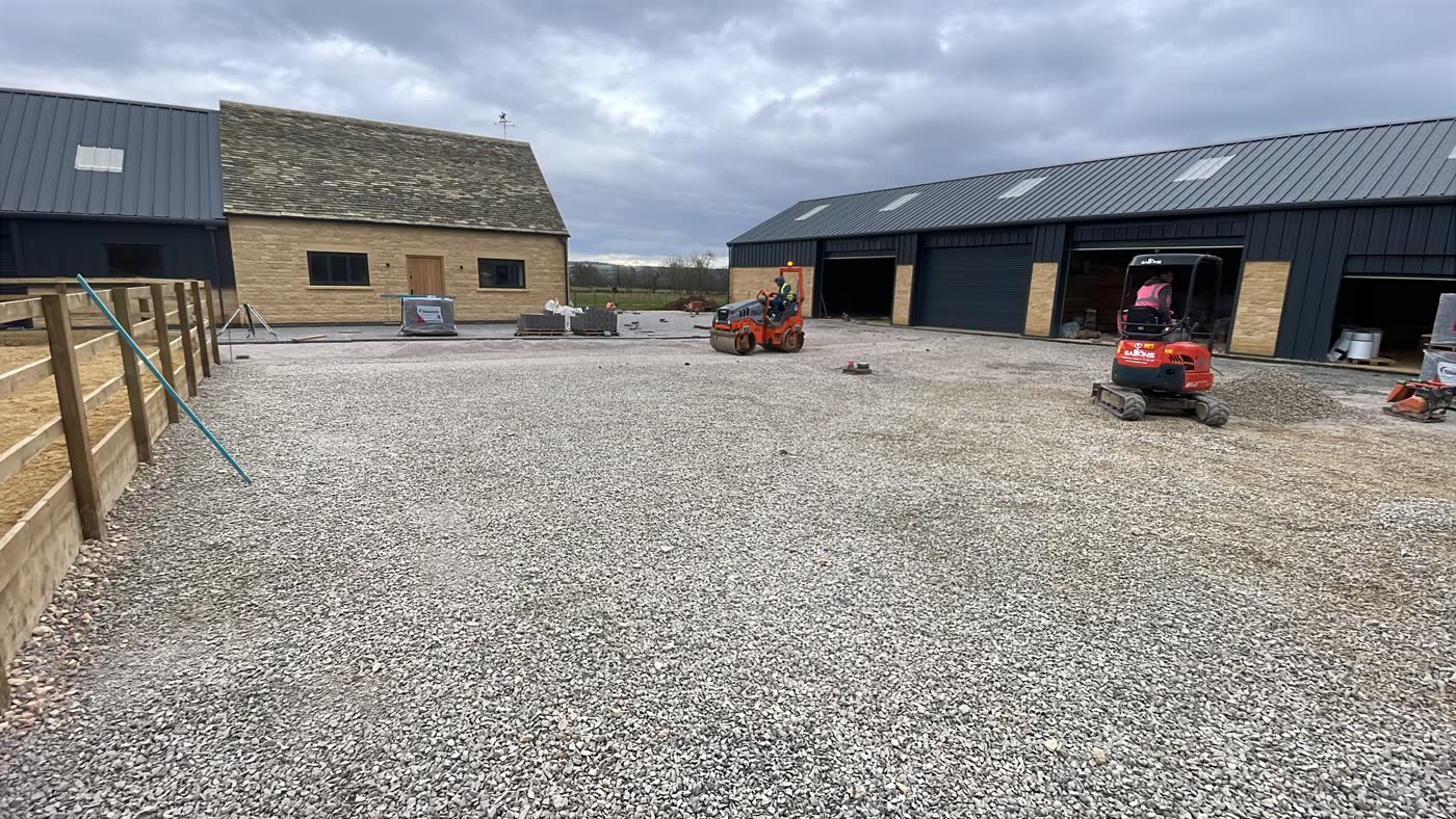Driveways & Groundworks project in Morton
