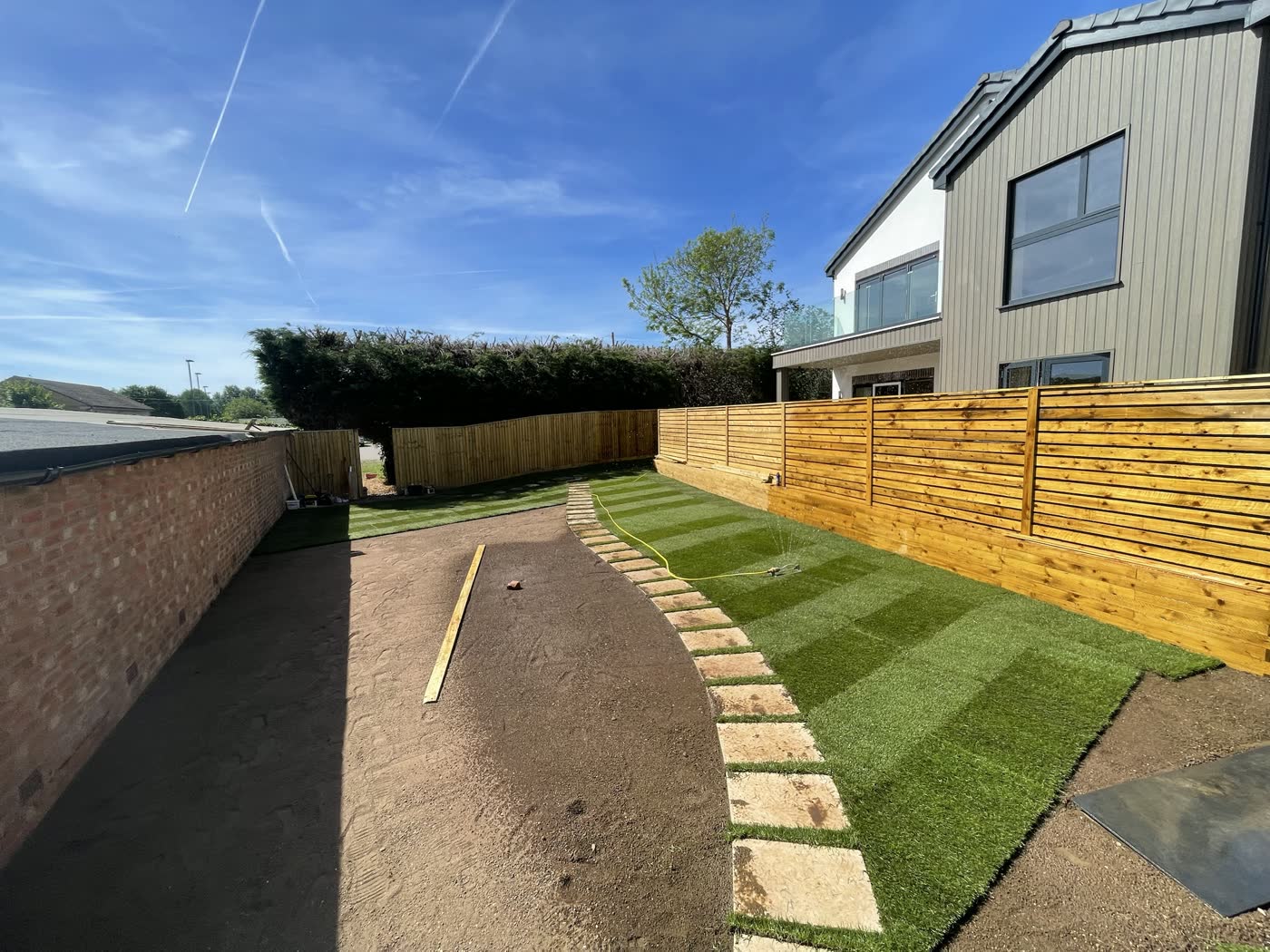 Lawns & Surfacing project in Shipston