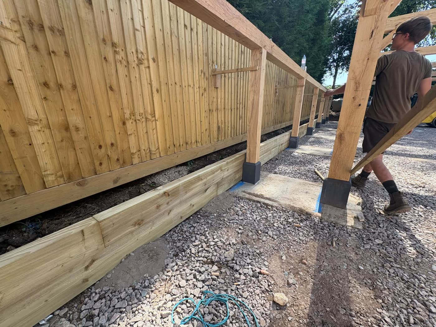 Brickwork, Sleepers & Retainers project photo 2