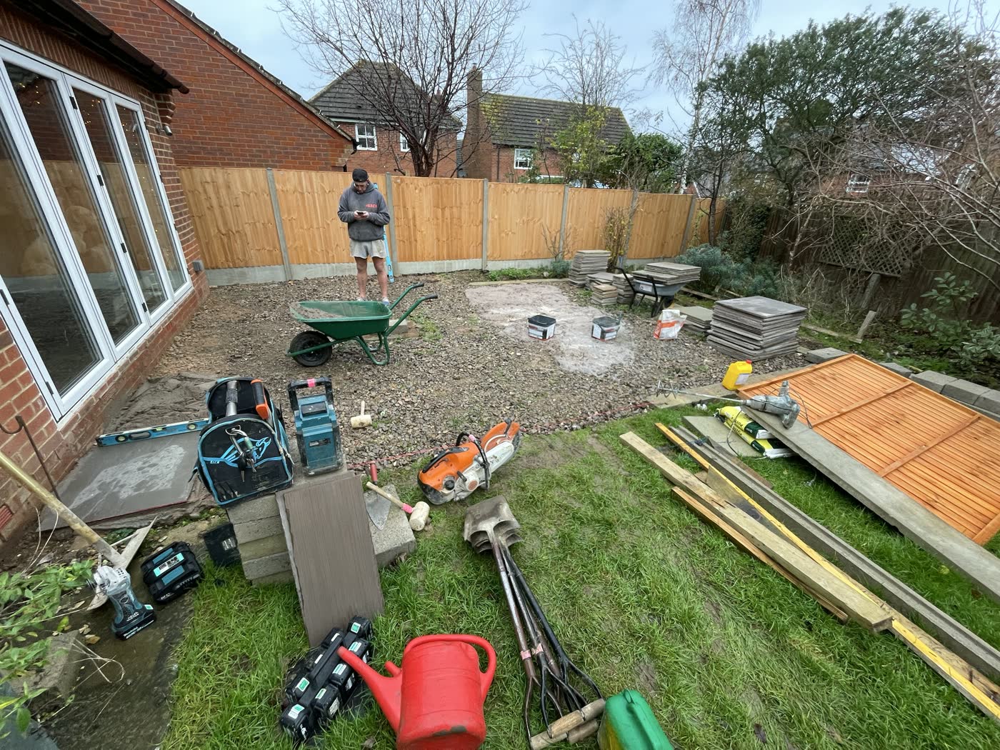 Full Garden Refurbs project in Shipston