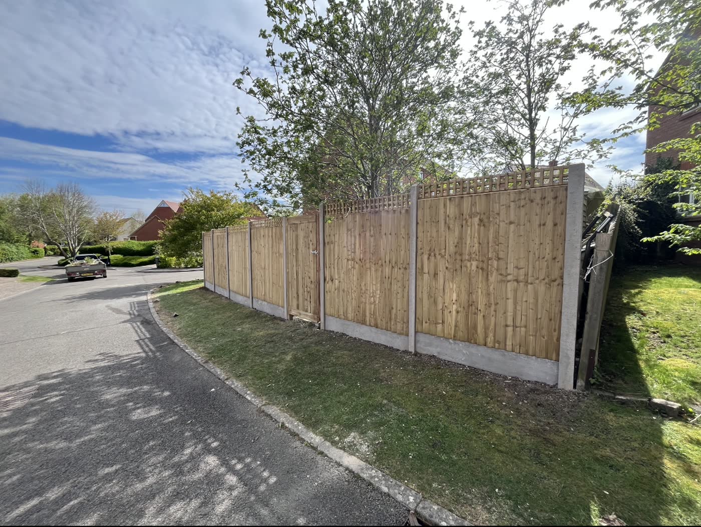 Fence Installation project in Newbold 2