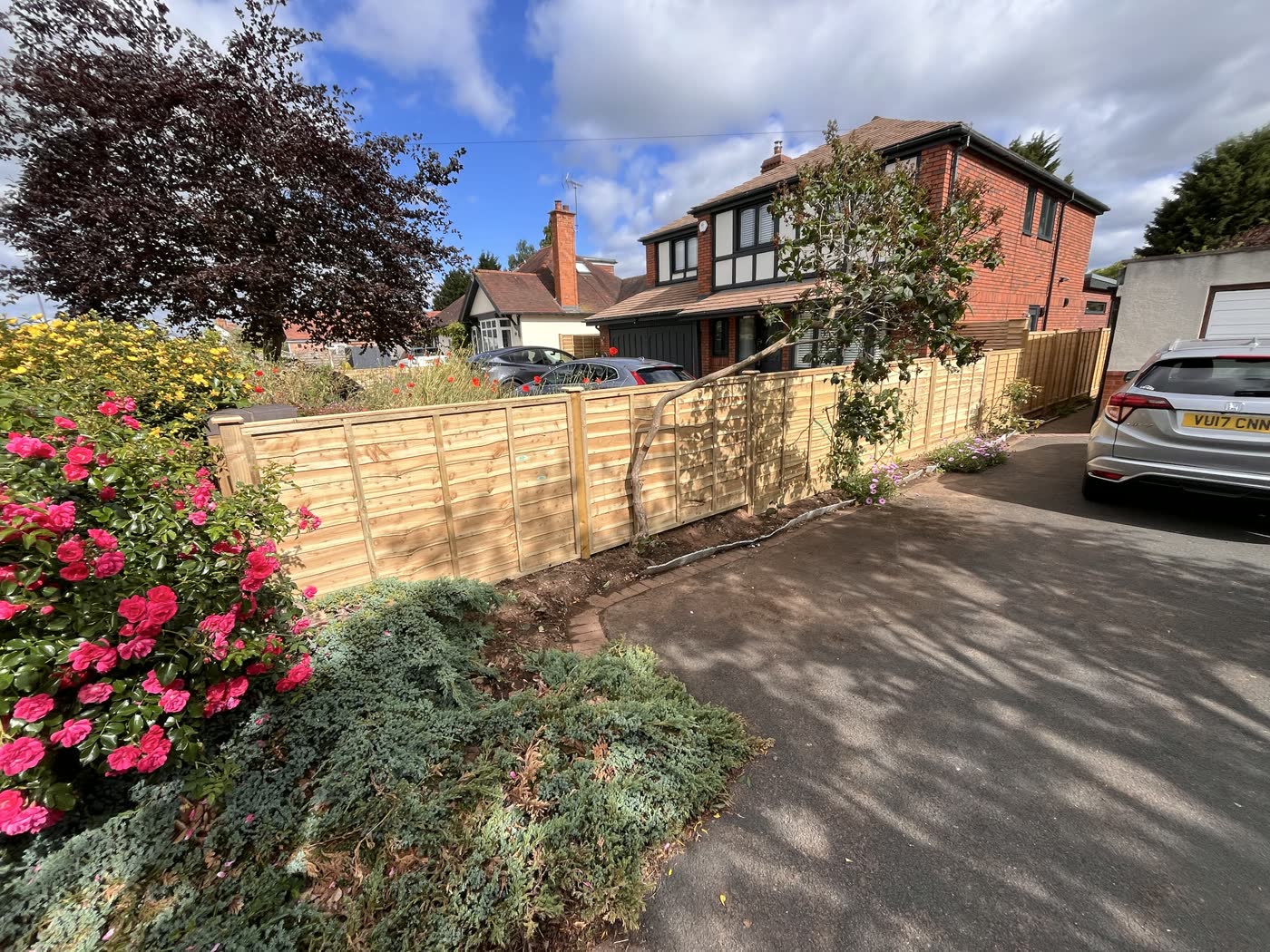 Fence Installation project in Stratford upon Avon